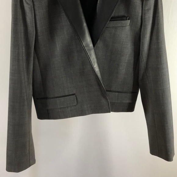 NWT The Kooples Prince De Galles Cropped Blazer - Picture 3 of 16
